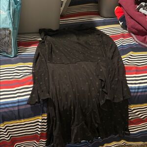 B Darlin Black Polka Dot Dress